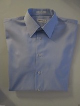 John W. Nordstrom Traditional French Pointed Men Dress Shirt Skyblue 16 ... - £29.83 GBP