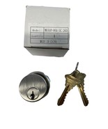 NEW Mortise Cylinder Lock With 2 Keys Model MC61P-001-SC.26D Chrome Finish - €6,40 EUR