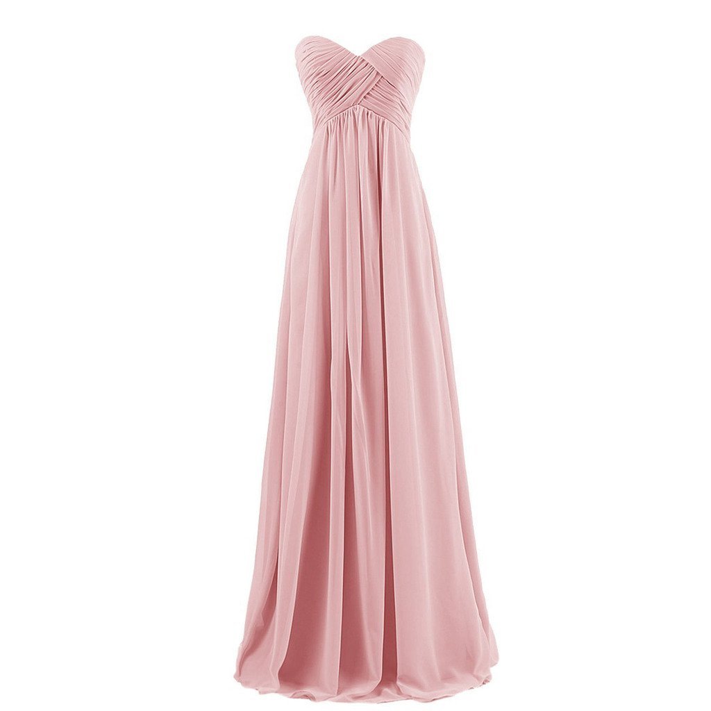 Lemai Sweetheart Pleats Long A Line Corset Formal Women Prom Bridesmaid Dress... - $79.99