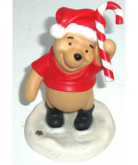 Disney Winnie Pooh Figurine Wishing you the Sweetest Holiday Ever Candy ... - £47.78 GBP
