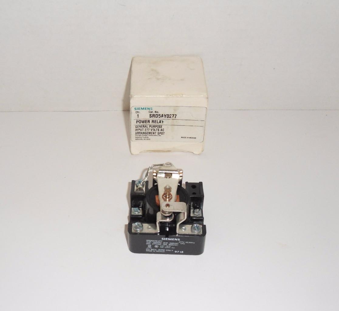 Primary image for Siemens SRD5AYD277 Power Relay NOS