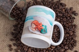 Coffee Mug,  Baby Mermaid Emma, Ceramic Mug, 12 oz. , Made in Taiwan - £11.65 GBP