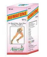 Generic Rumatone Oil Pack of 3 (30mlx3) Ayurvedic Joint Massage Oil, Brown - $24.50