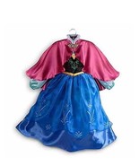 Disney Store Authentic Frozen Princess Anna Costume Dress Sz 9/10 - $59.99