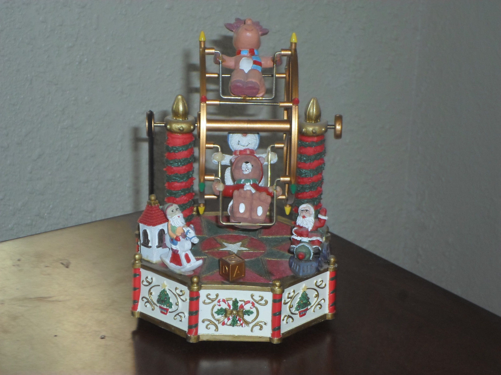 Christmas Animated Musical Ferris Wheel Display Figure - 12 Carols - $29.99