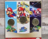 Super Mario 3D All-Stars Nintendo 3pc Collectible Coin Set NEW  - $14.84