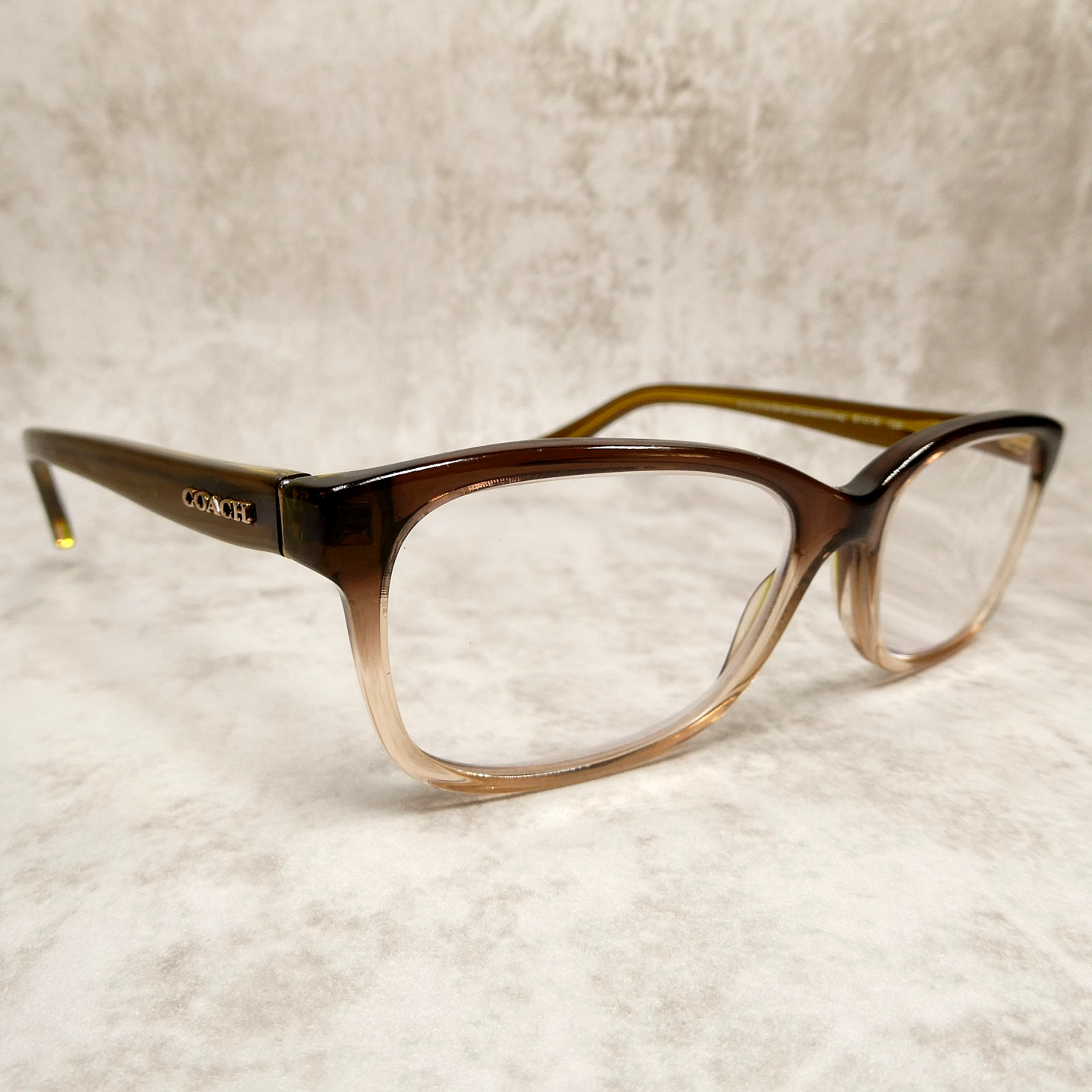 Coach Womens Olive Brown Gradient Eyeglasses FRAMES w/ Case - HC6089 51-16-135 Item image 4