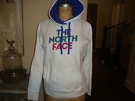 The North Face White Hooded Sweatshirt Hoodie M  - $23.70