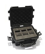   Invicta Watch Box Blue Plastic Airtight holds 3 watches - $125.00
