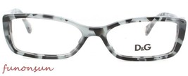 Dolce &amp; Gabbana Women&#39;s Eyeglasses D&amp;G DD1219 1779 Black Grey Havana Frame - $92.15