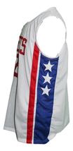 Tim Bassett New York Nets Aba Retro Basketball Jersey New Sewn White Any Size image 4