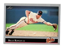 1992 Leaf #184 Billy Ripken Baltimore Orioles - £1.57 GBP