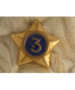 Small Vintage Boy Scouts of America 3 Year Pin (#0902) - $189.80 MXN