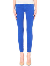 J BRAND Womens Jeans Luxe Sateen Elect Stylish Blue Size 24W 8428V080  - £66.54 GBP