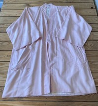 Kanebo Women’s Pure Silk Japanese Kimono Open front top size M Pink S2 - £62.43 GBP