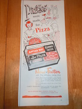 Vintage Appian Way Frozen Pizza Kit Magazine Advertisement June 1960 - $6.84 CAD