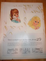Vintage Northern Tissue Baby Girl   Magazine Advertisement June 1960  - £7.02 GBP