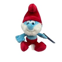 2016 Smurfs The Lost Village 8&quot; PAPA SMURF Plush Toy Jakks Pacific Peyo - $9.46