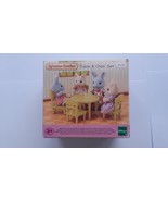 Sylvanian Families table and chair set 1615 the box is opened and damaged Epoch  - $38.61