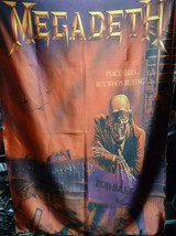 MEGADETH Peace Sells FLAG CLOTH POSTER BANNER CD Thrash Metal - $20.00