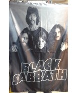 BLACK SABBATH Early Band Paranoid 2 Ozzy FLAG CLOTH POSTER BANNER CD LP - £15.66 GBP