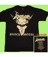 T-SHIRT VENOM Black Metal EXTREME METAL CD SIZE S - $14.00