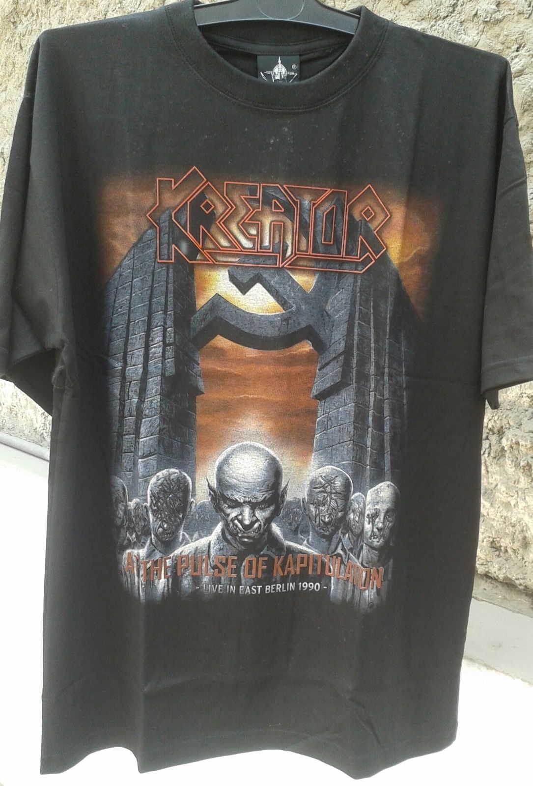 T-SHIRT KREATOR At the Pulse of Kapitulation DVD CD THRASH METAL - $27.70