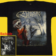 T-SHIRT ECHOES OF ETERNITY The Forgotten Goddess GOTHIC  METAL CD SIZE S - £13.04 GBP