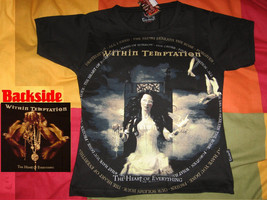 T-SHIRT Within Temptation The Heart Of Everything Symphonic Cd Size S For Girls - £11.86 GBP