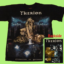 T-SHIRT Therion Celebrators Of Becoming Symphonic Metal Cd Dvd Size 16 - £11.06 GBP