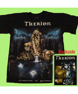 T-SHIRT THERION Celebrators of Becoming SYMPHONIC METAL CD DVD SIZE 16 - £11.01 GBP