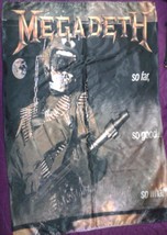 MEGADETH So Far So Good So What FLAG CLOTH POSTER BANNER CD Thrash - $20.00