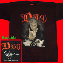 T-SHIRT RONNIE JAMES DIO Holy Diver Tribute HEAVY METAL CD SIZE S - $16.70