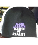 BEANIE BLACK SABBATH Master of Reality EMBROIDERED HARD ROCK Ozzy CD - £10.25 GBP