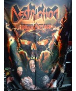 DESTRUCTION Under Attack FLAG CLOTH POSTER BANNER CD THRASH METAL - $20.00