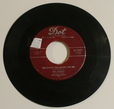Billy Vaughn 45 Waltz You Saved For Me - Billy Vaughn&#39;s Boogie Dot records  - $5.93