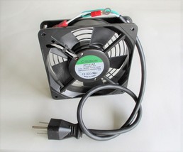 SUNON SP101AT Axial Exhaust AC Fan W/Cable &amp; Grill, Aluminum frame, 120x... - $14.55