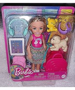 Barbie Chelsea 6" Doll Travel Set with Puppy New - $161.24 MXN