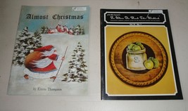 Lot Of 3 Craft Booklets - Almost Christmas, Priscilla Hauser, Quilted - £4.25 GBP