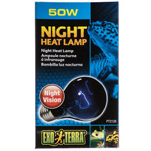 Exo Terra Night Heat Lamp for Reptiles 50 watt Exo Terra Night Heat Lamp... - $16.11