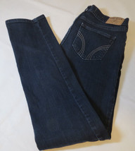 Hollister Social Stretch 5S W 27 L 31 Juniors women navy blue Denim jean... - £15.35 GBP