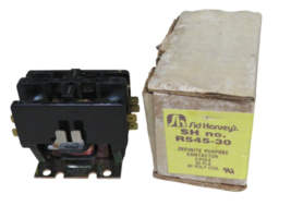 Sid Harvey R545-30 Definite Purpose Contactor  2 pole 30 flag 24 volt co... - €8,50 EUR