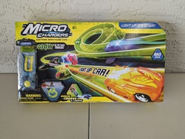 Micro Chargers Light Up Speedway Electronic Micro Racing Cars Crash COMPLETE - £18.30 GBP