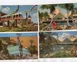 7 Busch Gardens Postcards &amp; 3 Tickets Tampa Florida 1967 - £14.24 GBP