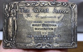 1905 Pierce-Arrow Motor Cars Buffalo NY Classic Show 1970s Belt Buckle CV JD - £15.81 GBP