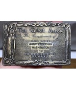 1905 Pierce-Arrow Motor Cars Buffalo NY Classic Show 1970s Belt Buckle C... - $19.79