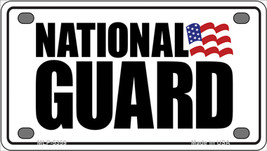 National Guard Novelty Mini Metal License Plate Tag - £12.02 GBP