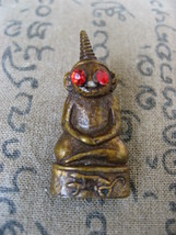 So Rare! Holy Blessed Ngang-Tadaeng LP Rit Pendant Lucky Powerful Buddha Amulets - £12.74 GBP
