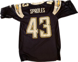 Darren Sproles #43 Reebok San Diego Chargers Jersey-Small - £23.91 GBP