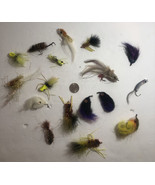 Vintage Lot of 17 Large Fly-Fishing Fly Rod Lures Flies - $462.01 MXN